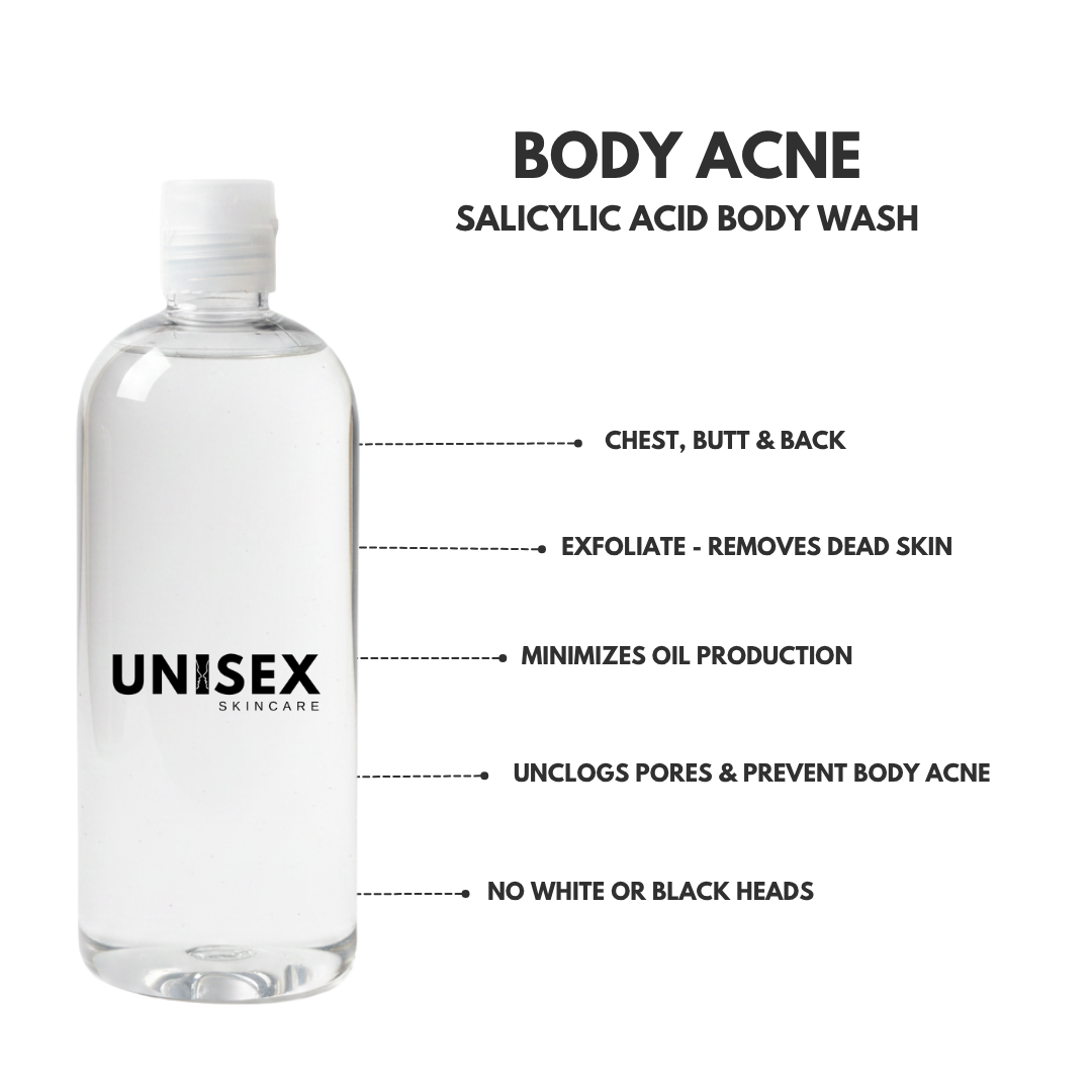 Salicylic Acid Body Wash Unscented 500ml