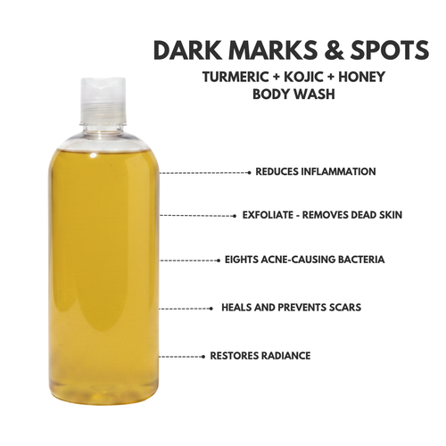 Turmeric + Kojic Acid + Honey Body Wash 500ml