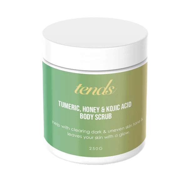 Turmeric, Kojic Acid & Honey Body Scrub 250ml